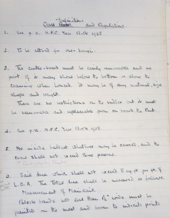 Definitions and Regulations. 