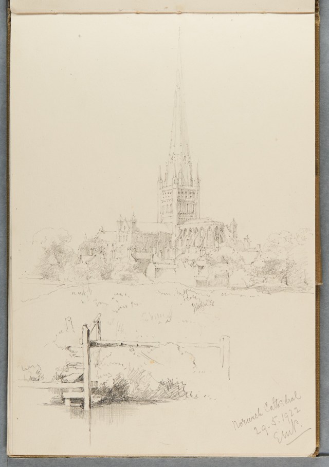 mc3172-1 Norwich Cathedral 29.5.1922