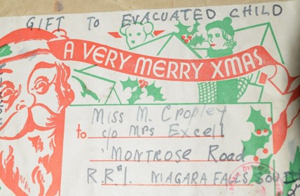 An image of Xmas label,NRO, MC 3139/