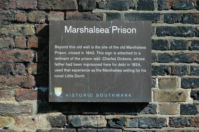 7 Marshalsea plaque