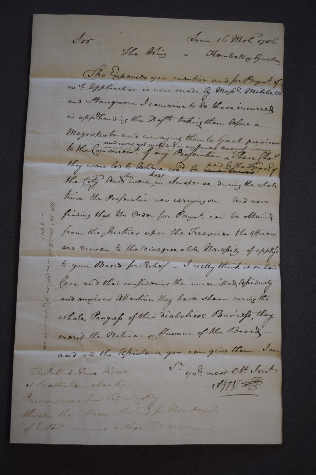 9 Uncat Customs Murder Suit - Conveyance