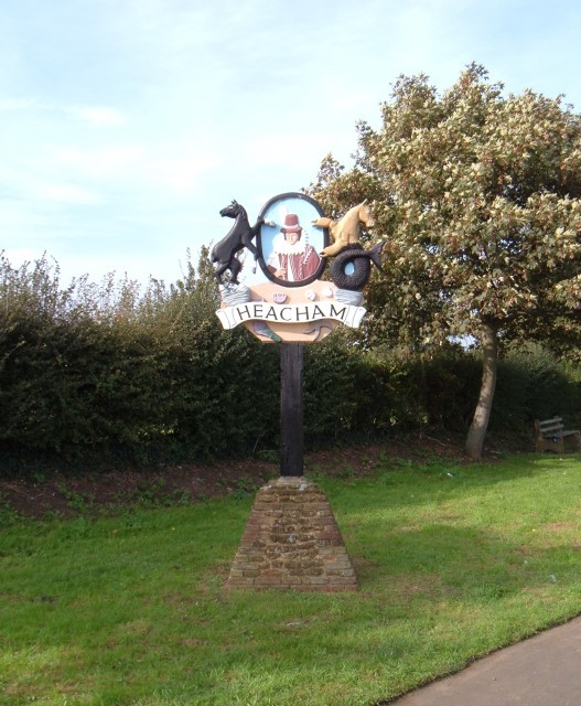 9 Heacham sign