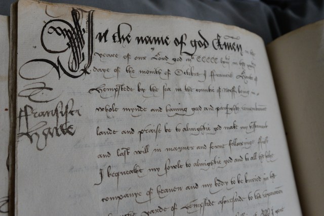 Francis Harte close up