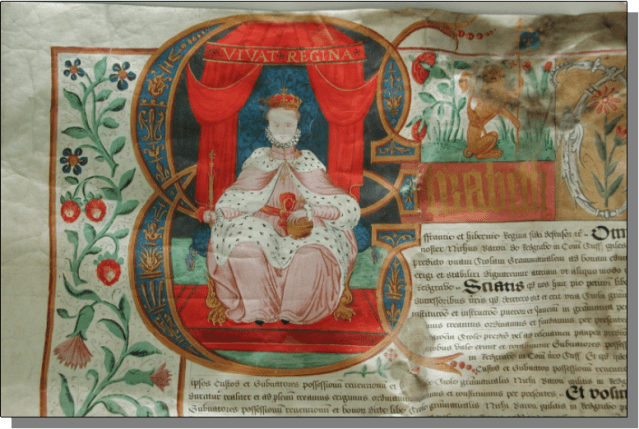 Queen Elizabeth Illuminated MS