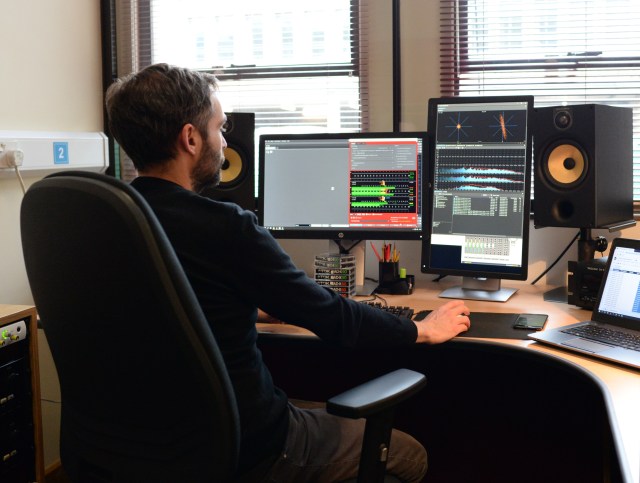 David digitising sound.JPG