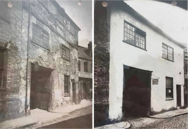 Elm Hill before and after