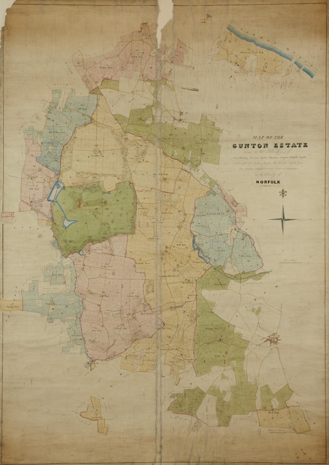 Map of the Gunton Estate NRO GTN 3.5.2.47
