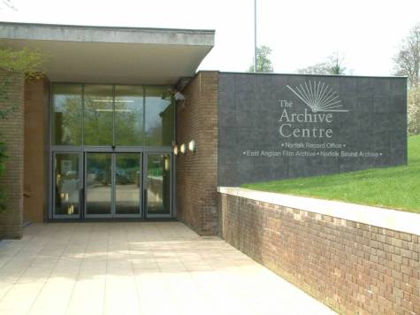 The Archive Centre Exterior front entrance