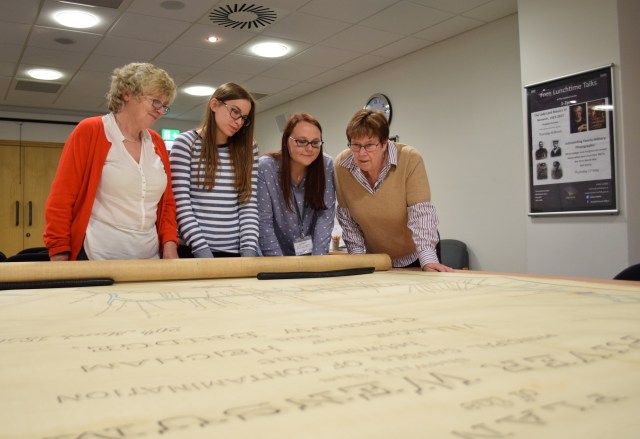 WWI Women's Legacies volunteers
