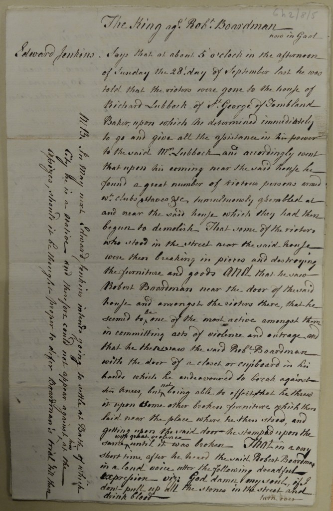The Norwich Bread Riot of 1766 | Norfolk Record Office