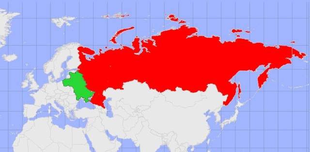 The Pale of Settlement is shown in Green