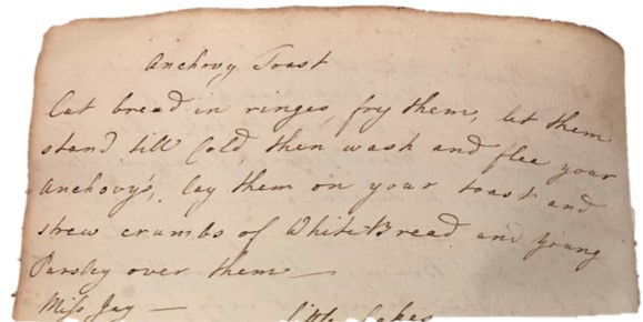 Image for anchovy toast