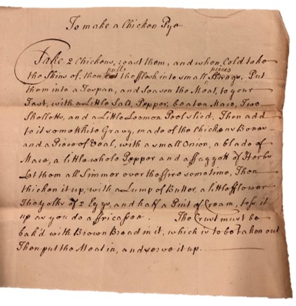 Image of recipe for chicken pie