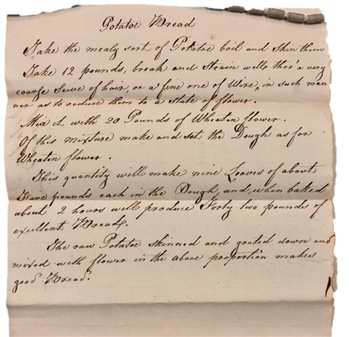 Image showing recipe for Potato bread